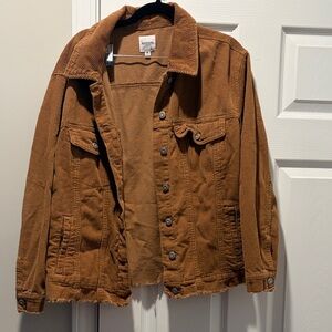 Kensie Brown Corduroy Jacket